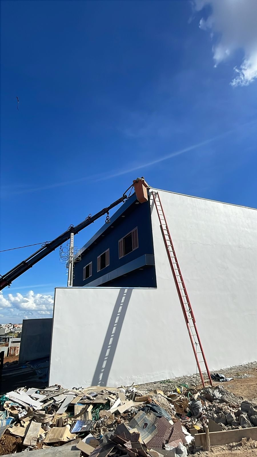 Instalação de Estrutura Externa
